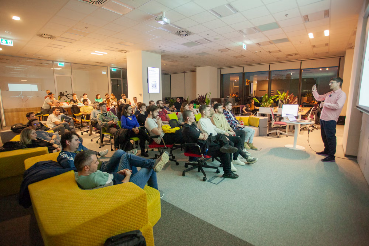 Photo from one of the meetups at Doctari